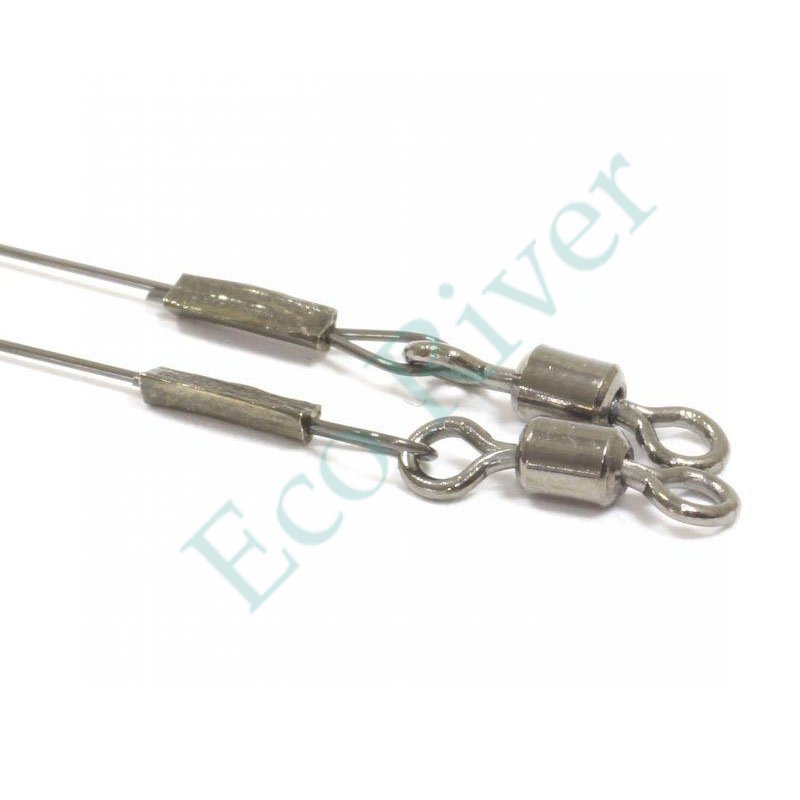 Поводок Sprut Titanium Mono 30см 20кг 2шт