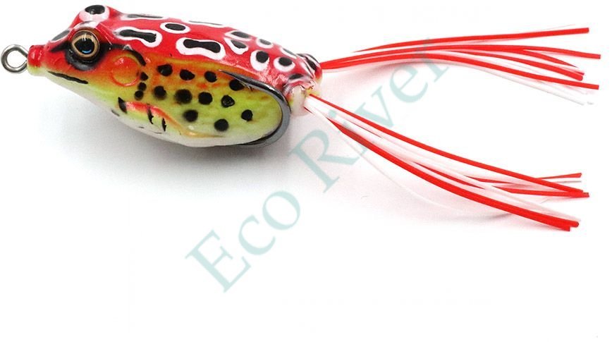 Лягушка-незацепляйка Namazu FROG, 60 мм, 12 г, цвет 20, крючок-двойник YR Hooks (BN) #4/0/400/200/