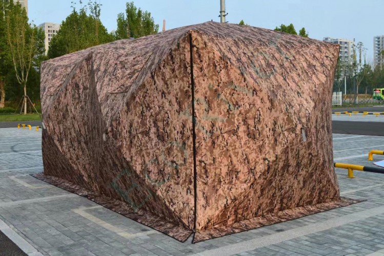 Палатка Куб Condor зимняя утепленная 4,4 х 2,2 х 2,15 КМФ