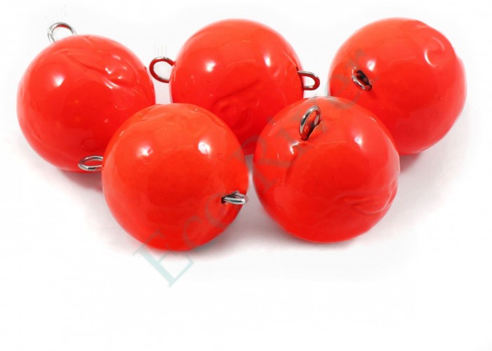 Груз Чебурашка окрашенный разборный Яман (5 шт.) - 52 гр., оранжевый/100/