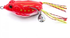 Лягушка-незацепляйка Namazu FROG с лепестком, 65 мм, 18 г, цвет 01, крючок-двойник YR Hooks (BN) #3/