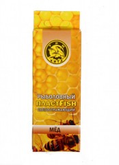 Пластфиш Три кита насадочный с блестками Мед 50г