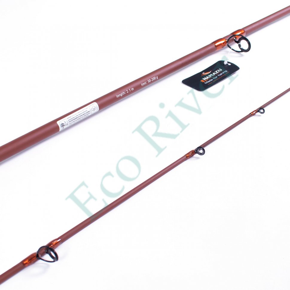 Спиннинг штекерный композитный Namazu River Monster 2,1 м, тест 50-200 г/25/