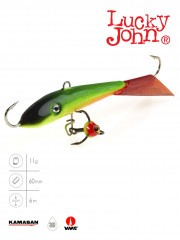 Балансир Lucky John Fin 60мм+тройник 71413-26RT