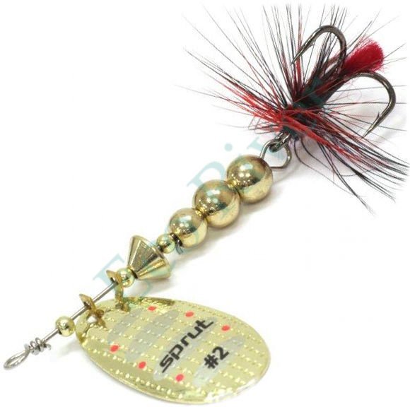 Блесна Sprut Caspia Spinner №2 4.5г/G