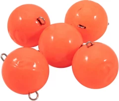 Груз Чебурашка окрашенный разборный Яман (5 шт.) - 60 гр., оранжевый/100/