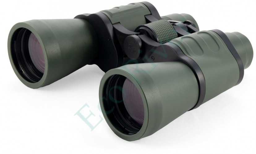 Бинокль Следопыт, 10х50, зеленый-защитный, 180*85*180 мм, 660 гр., в чехле/20/