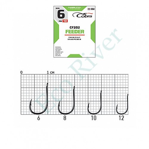 Крючок Cobra CF202-012 10шт