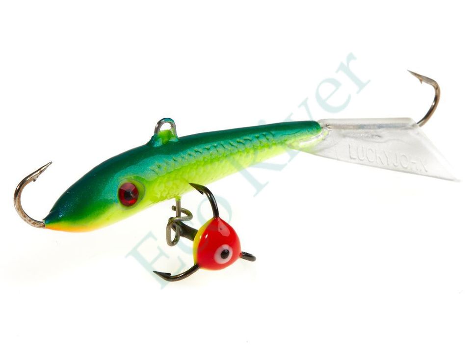 Балансир Lucky John Fin 60мм+тройник 71413-29
