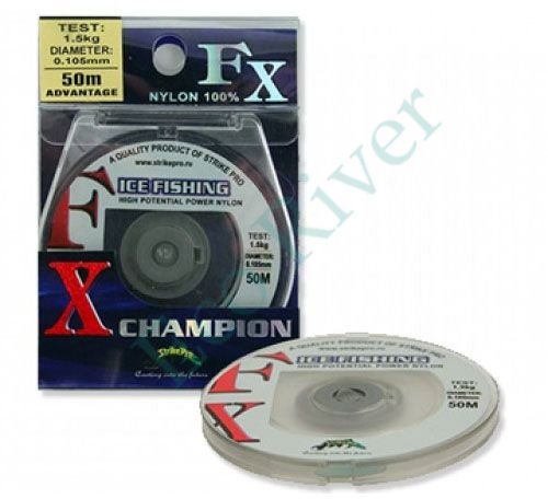 Леска Strike Pro FX Champion 0.165 50м