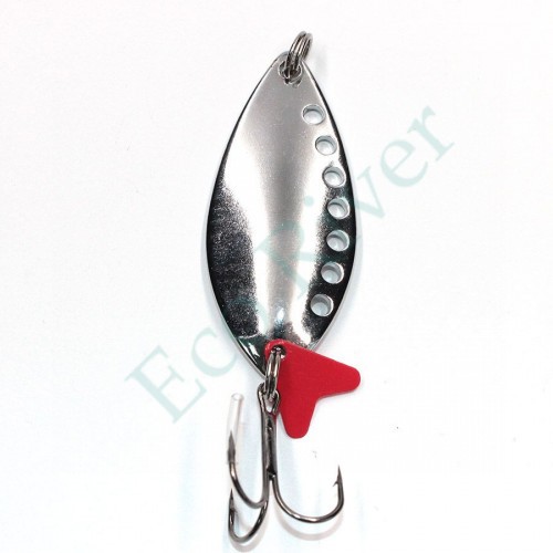 Блесна колеб. Namazu Long Hole , вес 17 г, цвет 01 (серебро)/200/