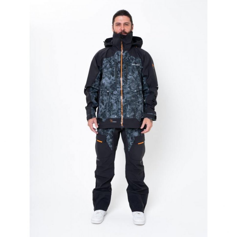 Костюм рыболовный Graff демисезонный размер XL/176-182 (Bratex 25000, карбон)