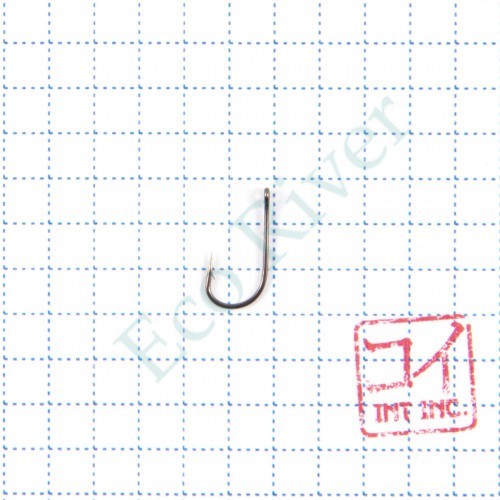 Крючок KOI VIKING-RING, размер 8 (INT), цвет BN (10 шт.)