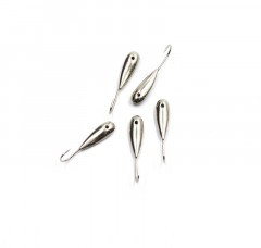 Мормышка паяная Яман Уралка Long, вес 0,46 г, никель (уп. 5 шт.)