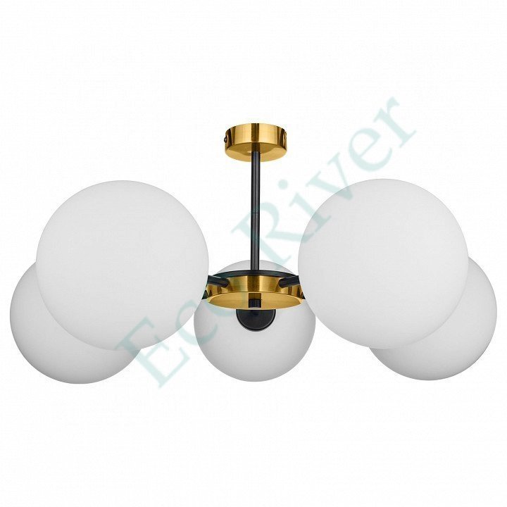 Люстра на штанге 33 идеи S32WH CHN800S.05.17BL.PA-S32WH
