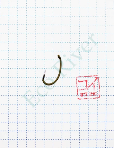 Крючок KOI HUMP BACK, размер 8 (INT), цвет OL, карповый (10 шт.)/100/