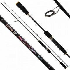 Спиннинг Condor Piligrim длина 2,10 м, тест 3-18 гр, carbon IM-7, штекер