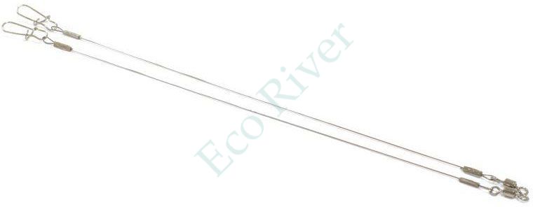 Поводок Sprut Titanium Mono 15см 9кг 2шт