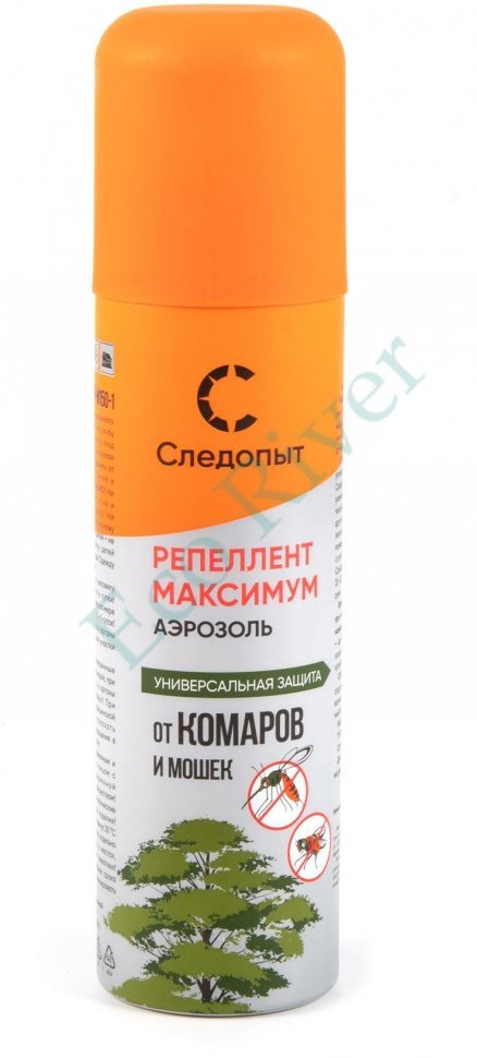 Репеллент Следопыт Максимум от мошек и комаров, аэроз., 150 мл/24/