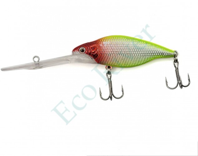 Воблер Namazu Naval Crank, L-65 мм, 8,9г, крэнк, плавающий (1,5-3м), цвет №4/200/