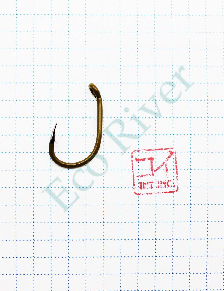 Крючок KOI CARP SPECIALIST , размер 1 (INT), цвет OL, карповый (10 шт.)/65/