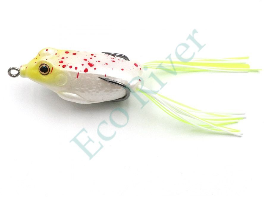 Лягушка-незацепляйка Namazu FROG, 65 мм, 14 г, цвет 14, крючок-двойник YR Hooks (BN) #6/0/400/500/20