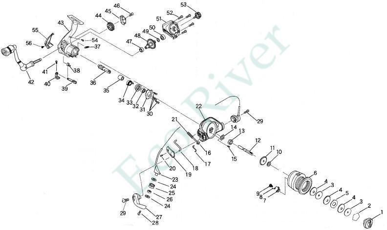 Катушка Ryobi Virtus 3000