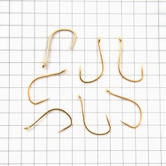 Крючок Owner PIN HOOK Gold №4 7шт