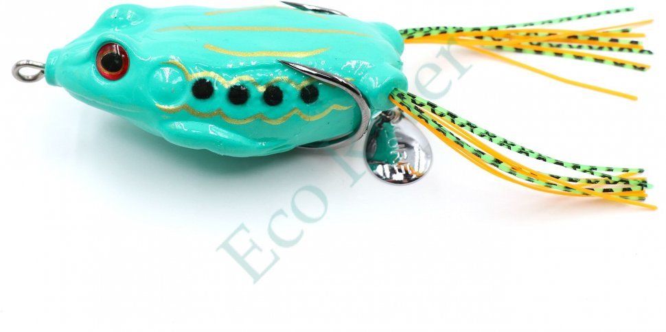 Лягушка-незацепляйка Namazu FROG с лепестком, 65 мм, 18 г, цвет 05, крючок-двойник YR Hooks (BN) #3/