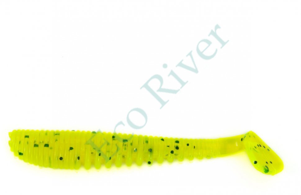 Виброхвост Yaman PRO Legend Minnow, р.3,5 inch, цвет #10 - Green pepper (уп. 5 шт.)