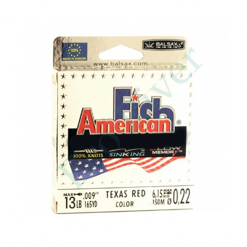 Леска Balsax American Fish box 0.18 150м