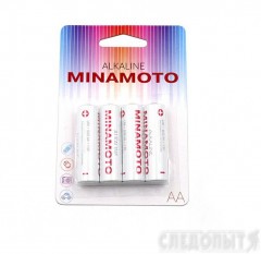 Батарейка MINAMOTO LR6 (AA) Alkaline/4/48/192/576/