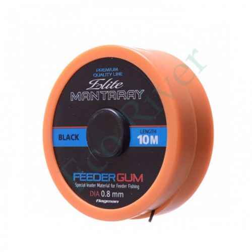 Амортизатор Flagman д/фидера Feeder Gum Mantaray Elite 10м 0.8мм GAG0080