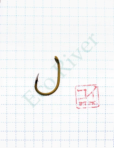 Крючок KOI CARP SPECIALIST , размер 2 (INT), цвет OL, карповый (10 шт.)/75/