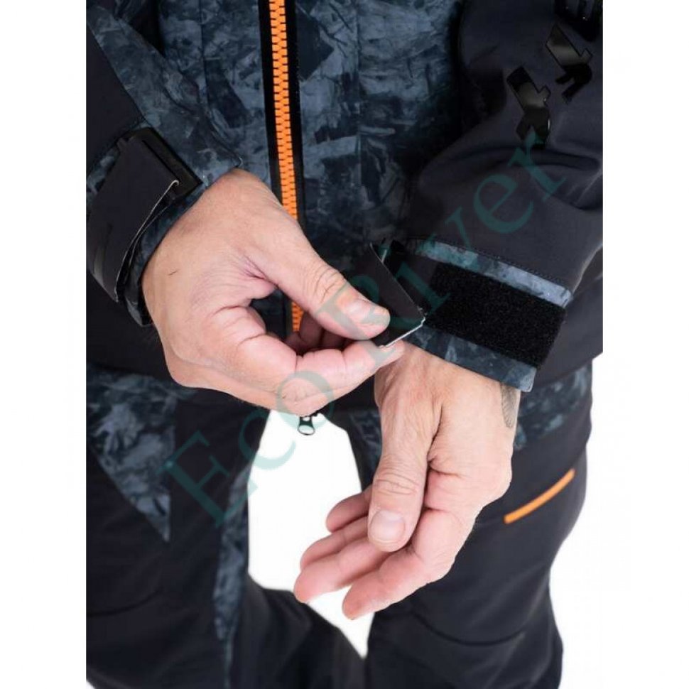 Костюм рыболовный Graff демисезонный размер 2XL/182-188 (Bratex 25000, карбон)