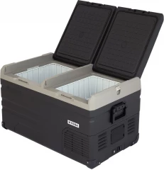 Автохолодильник Kyoda TW75WH-E NEW, двухкамерный, объем 75 л, вес 24 кг