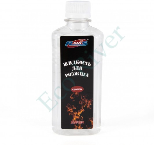 Жидкость для розжига костра Runis с дозатором, 0,22л./35/