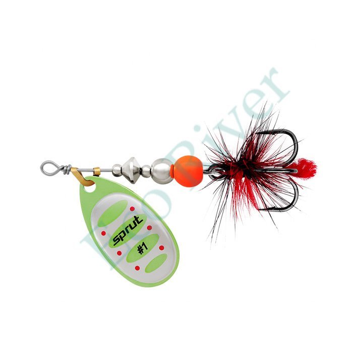 Блесна Sprut Alba Ball System Spinner №2 5.5г/LS