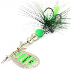 Блесна Sprut Caspia Spinner №2 4.5г/SGR