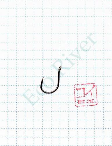 Крючок KOI 4X-ISEAMA-RING, размер 4 (INT)/10 (AS), цвет BN (10 шт.)/100/