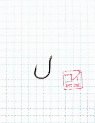 Крючок KOI 4X-ISEAMA-RING, размер 4 (INT)/10 (AS), цвет BN (10 шт.)/100/