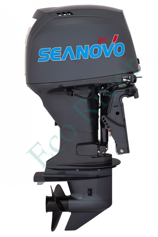 Двигатель лодочный Seanovo, 4-хтактный EFI, SNEF60FVEL-T