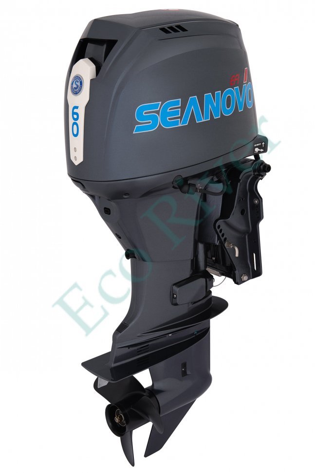 Двигатель лодочный Seanovo, 4-хтактный EFI, SNEF60FVEL-T