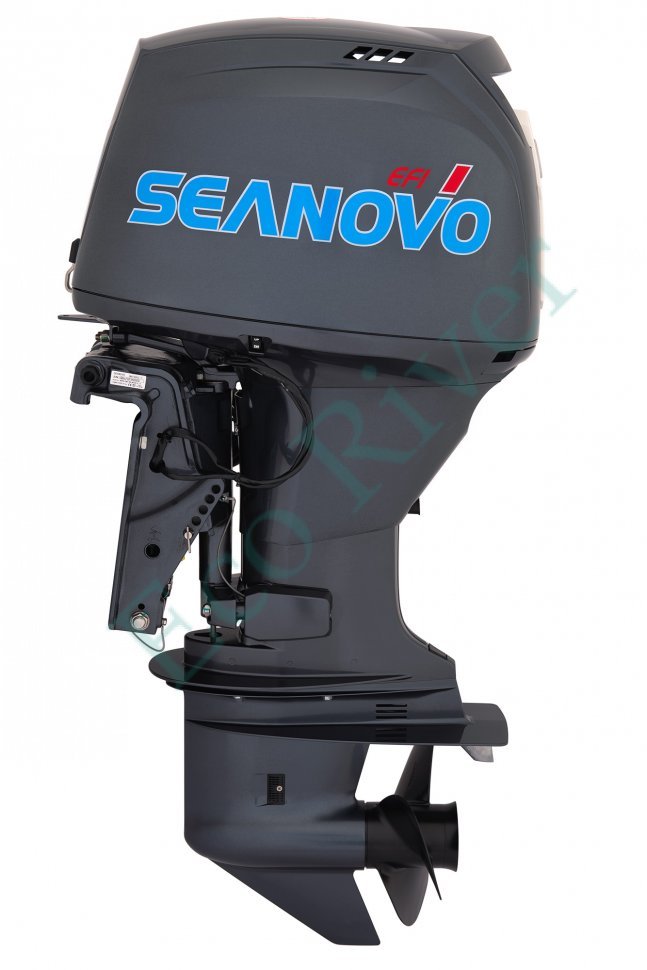 Двигатель лодочный Seanovo, 4-хтактный EFI, SNEF60FVEL-T