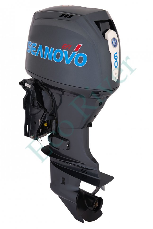 Двигатель лодочный Seanovo, 4-хтактный EFI, SNEF60FVEL-T