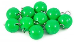 Груз Чебурашка окрашенный разборный Яман (10 шт.) - 10 гр., зелёный/500/