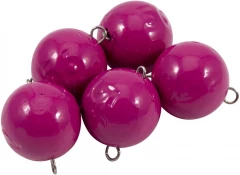 Груз Чебурашка окрашенный разборный Яман (5 шт.) - 56 гр., фиолетовый/100/