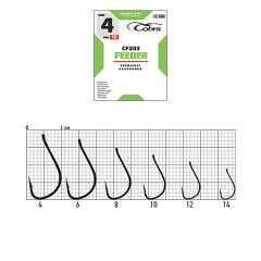 Крючок Cobra CF203-014 10шт