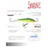 Балансир Lucky John Fin 70мм+тройник 71513-29