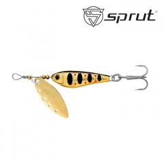 Блесна Sprut Alpina Long Spinner №2 9г/GBKTR-G
